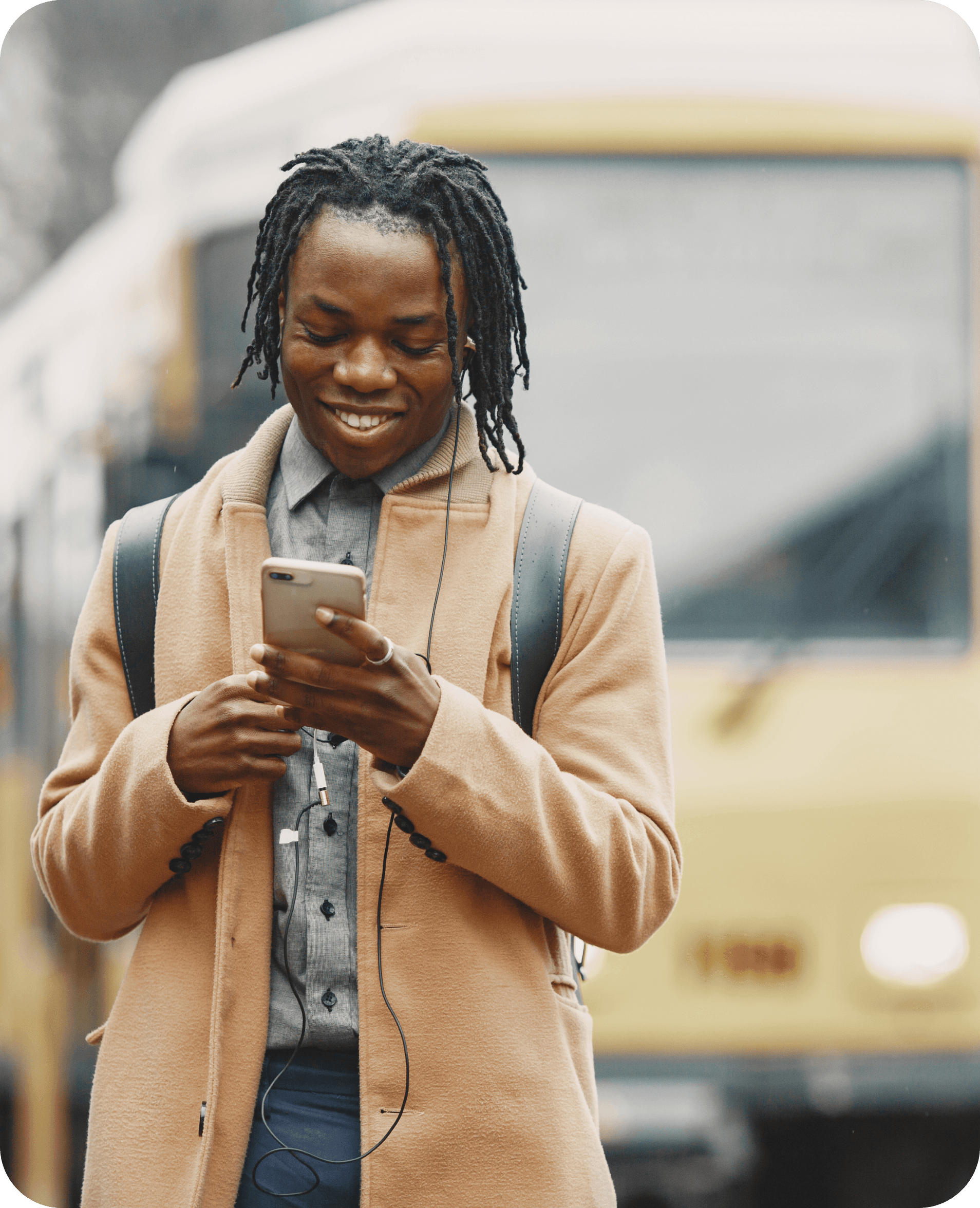 man making payment with payva
